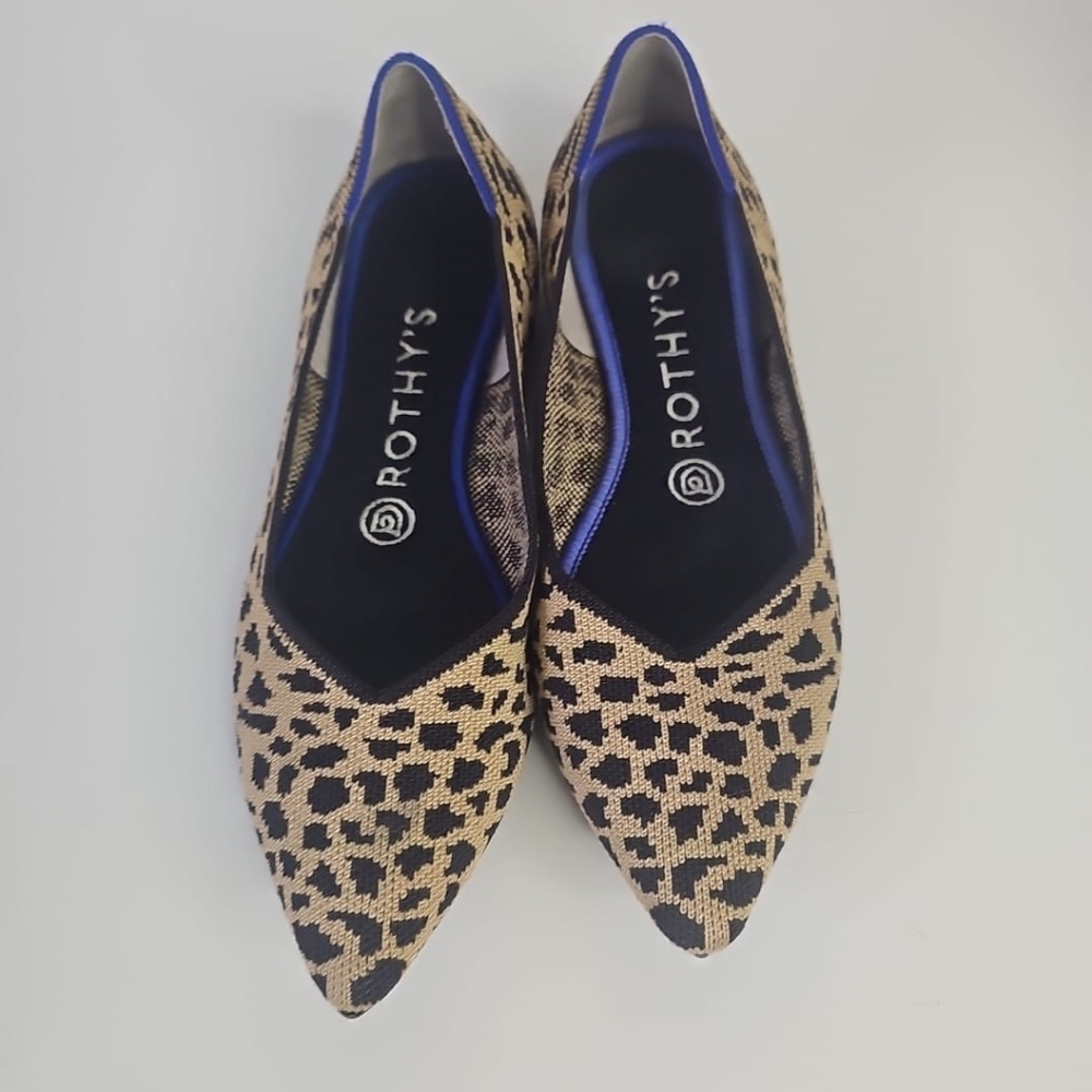 Rothy's Leopard Print Women's Flats Size 7.5